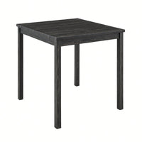 Industrial 5 Piece Dining Table And Chairs Set For Living Room Dining Room Game Room