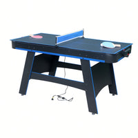 Versatile Multifunctional Game Table For Air Hockey, Pool, Tennis, And More