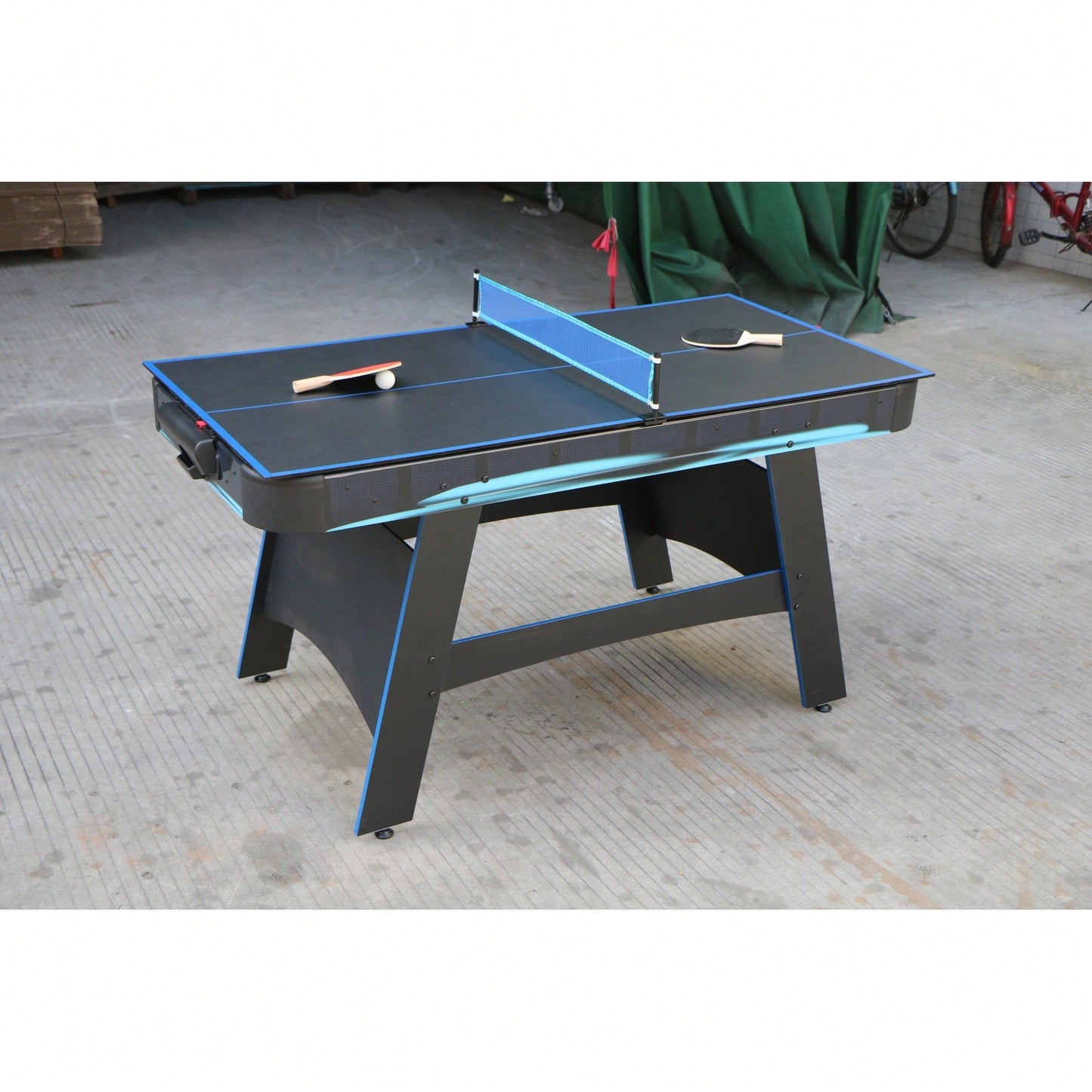 Versatile Multifunctional Game Table For Air Hockey, Pool, Tennis, And More