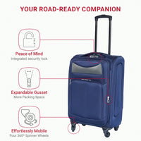 24 Inch Black Hard Shell Suitcase With Spinner Wheels And Expandable Design For Travel