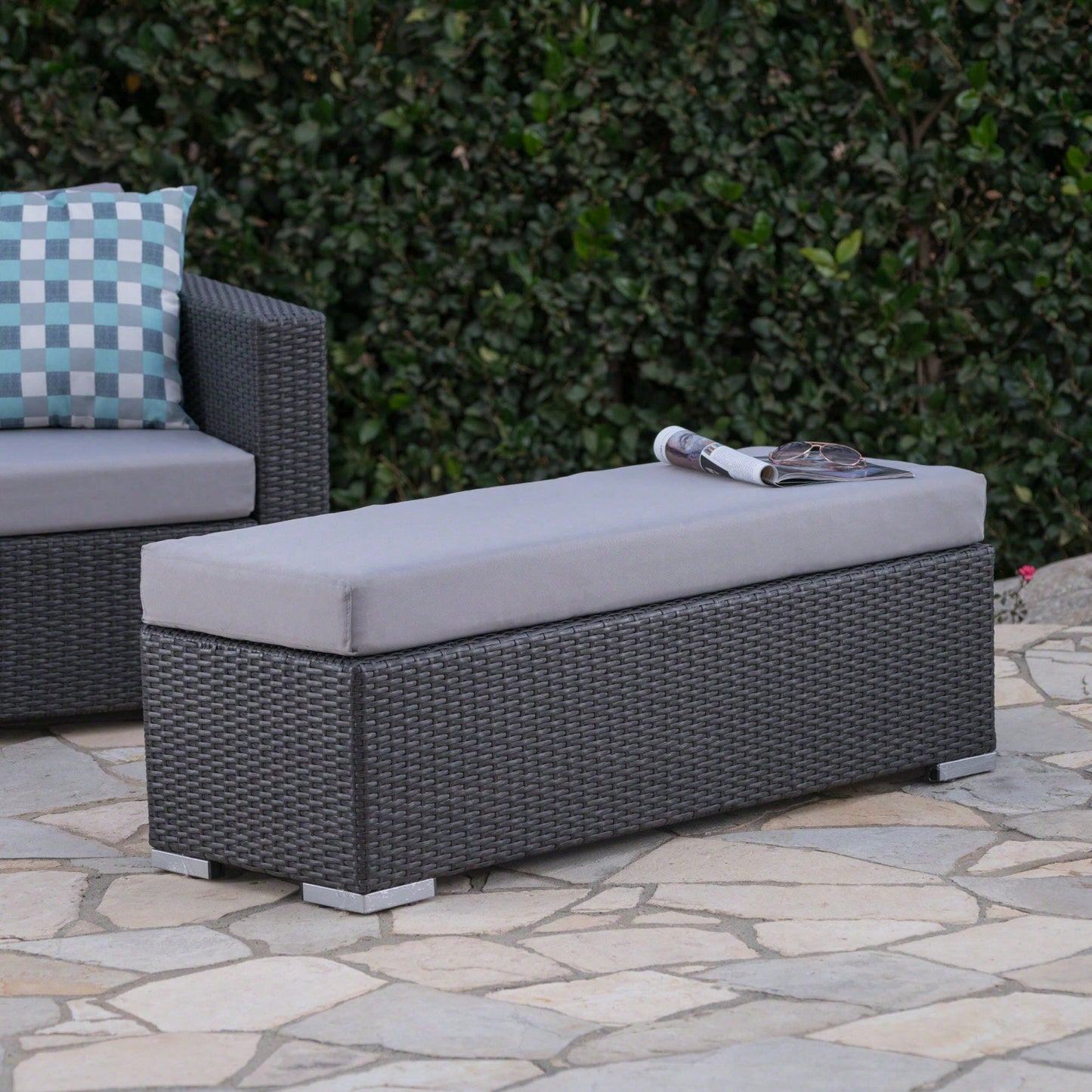 Comfortable Outdoor Bench For Relaxation And Style