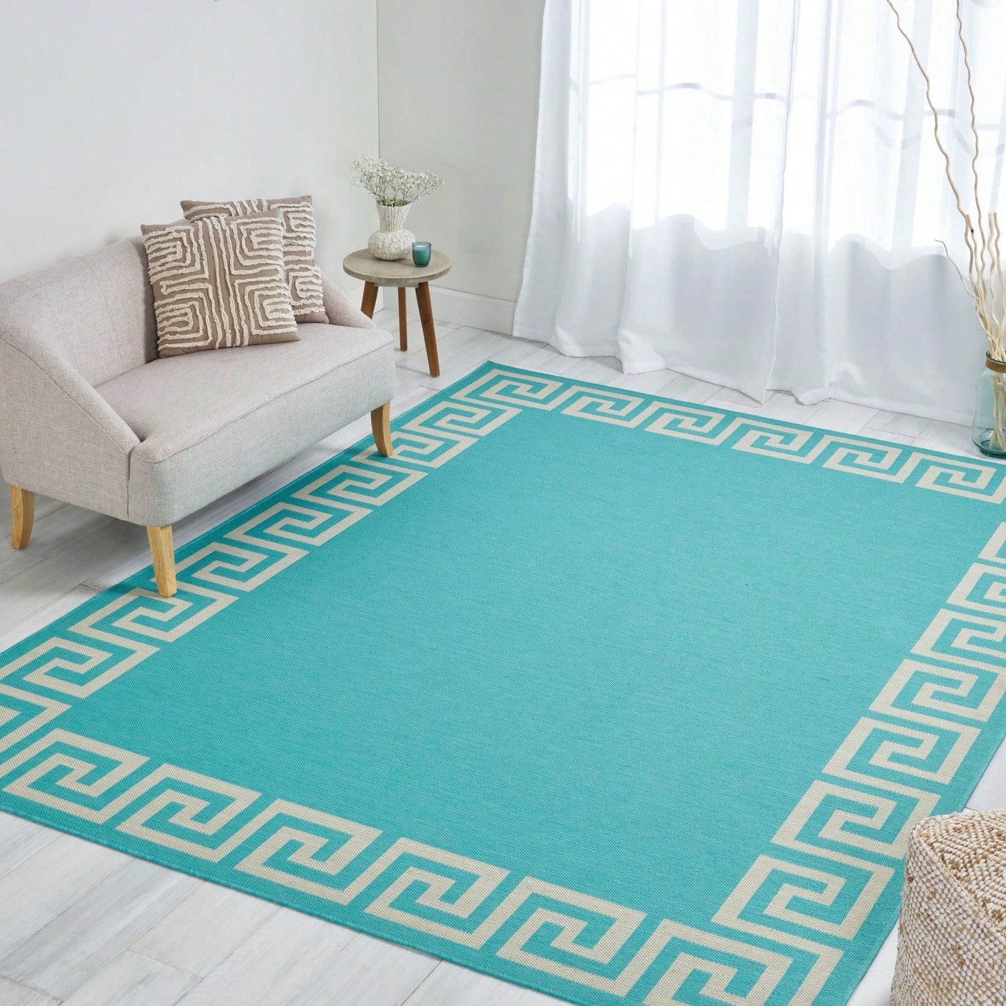 Stylish 7'10"X10' Area Rug For Cozy Home Decor