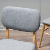 Elegant Set Of 2 Modern Dining Chairs For Home And Office Use