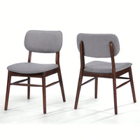 Elegant Set Of 2 Modern Dining Chairs For Home And Office Use
