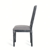 Set Of 2, Elegant Upholstered Dining Chair With Modern Design And Sturdy Frame