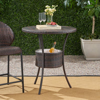 Stylish Rattan Counter Table For Modern Dining Spaces