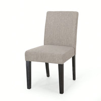 Set Of 2, Elegant Upholstered Dining Chair With Modern Design And Sturdy Frame