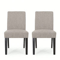 Set Of 2, Elegant Upholstered Dining Chair With Modern Design And Sturdy Frame