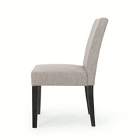 Set Of 2, Elegant Upholstered Dining Chair With Modern Design And Sturdy Frame