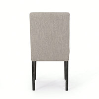 Set Of 2, Elegant Upholstered Dining Chair With Modern Design And Sturdy Frame