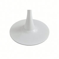 Modern Round Black Pedestal Dining Table 31.5" For Small Spaces Perfect For 2 To 4 People