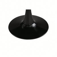 Modern Round Black Pedestal Dining Table 31.5" For Small Spaces Perfect For 2 To 4 People