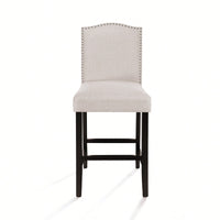 Set Of 2, Stylish Modern Counter Stool With Comfortable Seat And Sleek Design For Kitchen Or Bar Use