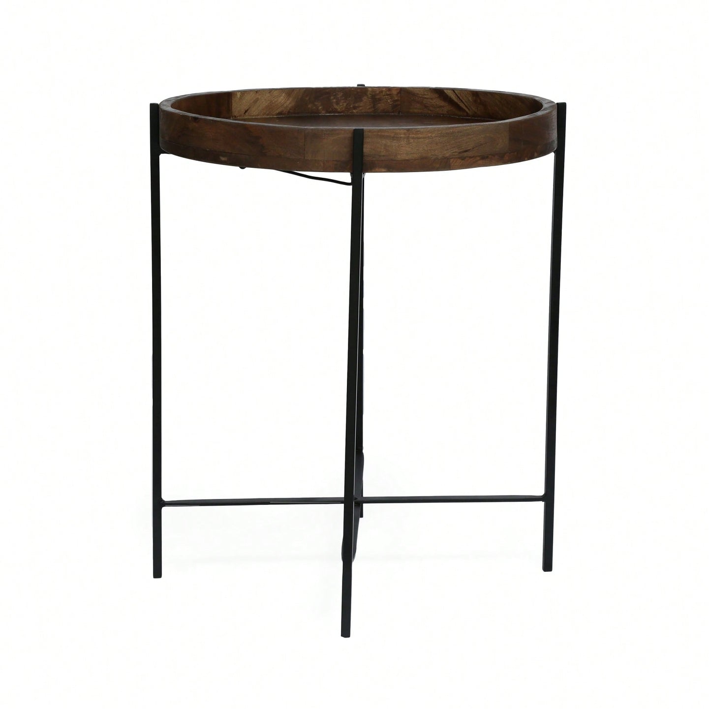 Modern Round End Table For Living Room Or Bedroom Stylish Accent Furniture