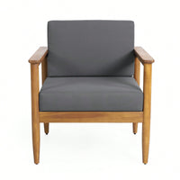 Elegant Upholstered Accent Chair For Living Room And Home Office