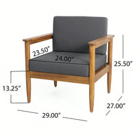 Elegant Upholstered Accent Chair For Living Room And Home Office