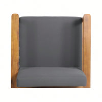 Elegant Upholstered Accent Chair For Living Room And Home Office