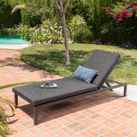 Chaise Lounge For Modern Living Spaces Dark Grey