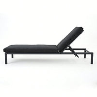 Chaise Lounge For Modern Living Spaces Dark Grey