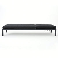 Chaise Lounge For Modern Living Spaces Dark Grey