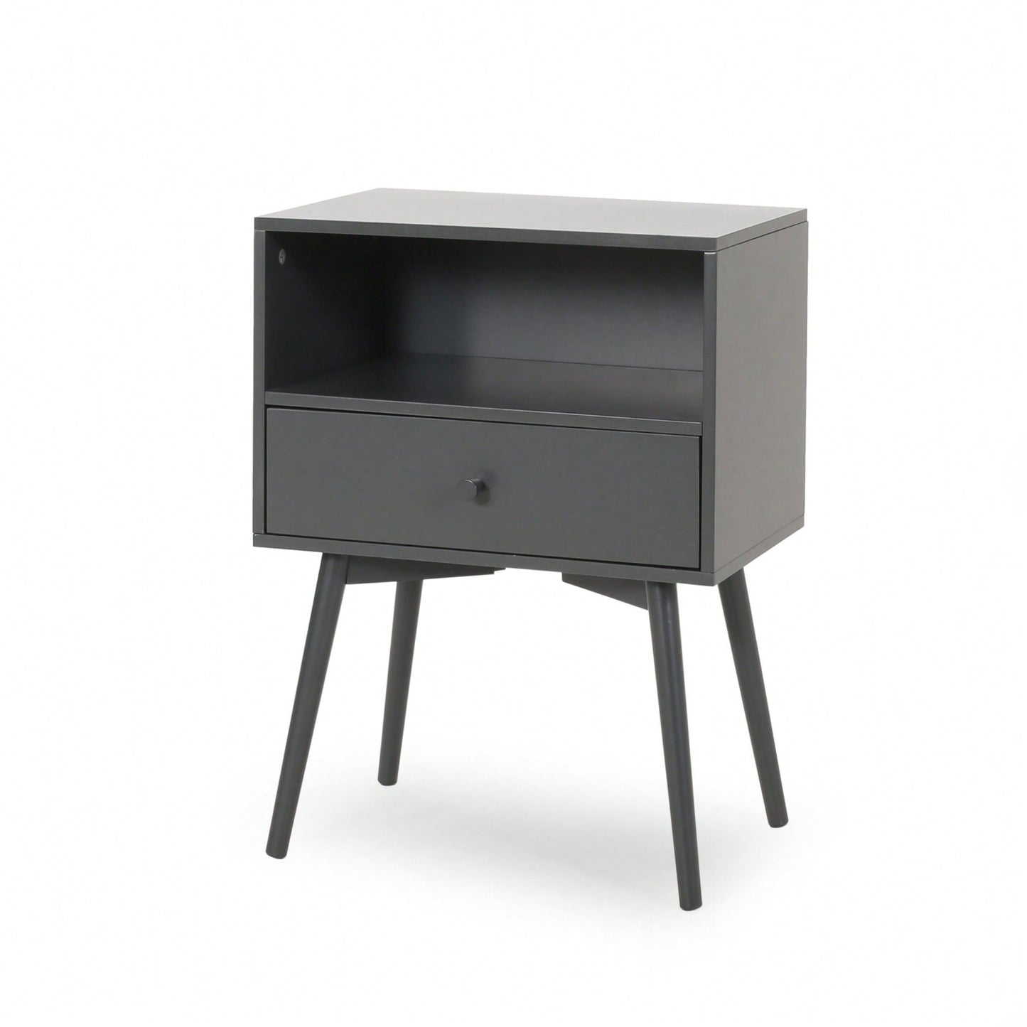 Modern Minimalist Side Table For Living Room Or Bedroom Storage