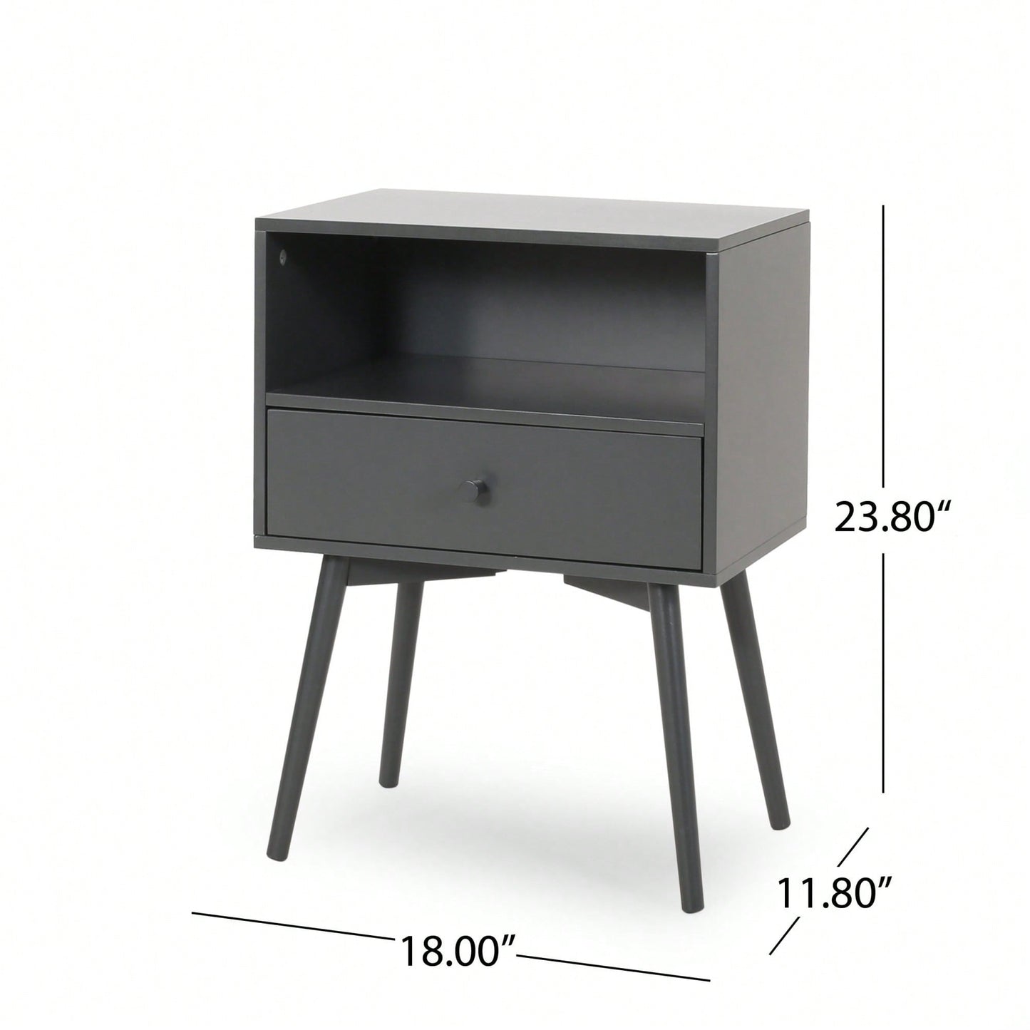 Modern Minimalist Side Table For Living Room Or Bedroom Storage