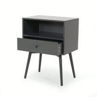 Modern Minimalist Side Table For Living Room Or Bedroom Storage