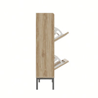 Multi-Layer Modern Minimalist Shoe Cabinet Storage Rack For Entryway Organization