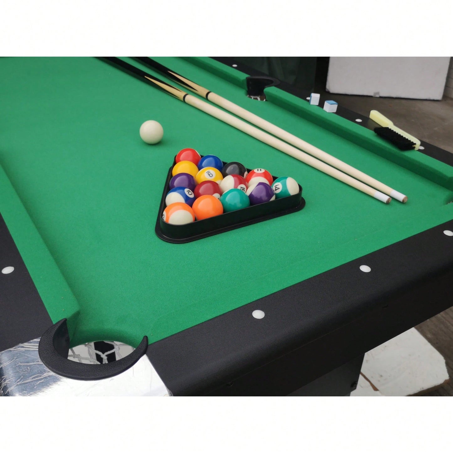 Versatile Indoor Pool And Billiard Table For Family Fun And Game Nights