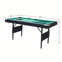 Versatile Indoor Pool And Billiard Table For Family Fun And Game Nights