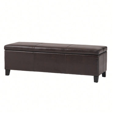 Versatile Storage Ottoman With Stylish Design And Ample Space For Home Organization