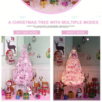 6FT Pink Christmas Tree For Festive Holiday Decor