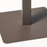 26 Inch Square Outdoor Bar Table For Patio And Garden Use