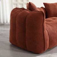 Cozy Soft Beanbag Chair With High Resilience Foam Core For Two - Perfect For Gaming, Reading, And TV Watching