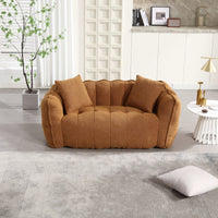 Cozy Soft Beanbag Chair With High Resilience Foam Core For Two - Perfect For Gaming, Reading, And TV Watching