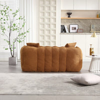 Cozy Soft Beanbag Chair With High Resilience Foam Core For Two - Perfect For Gaming, Reading, And TV Watching