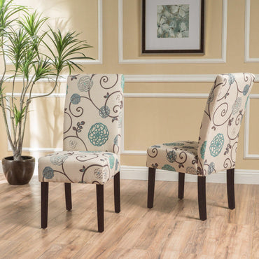 Set Of 2, Elegant Upholstered Dining Chair With Modern Design And Sturdy Frame