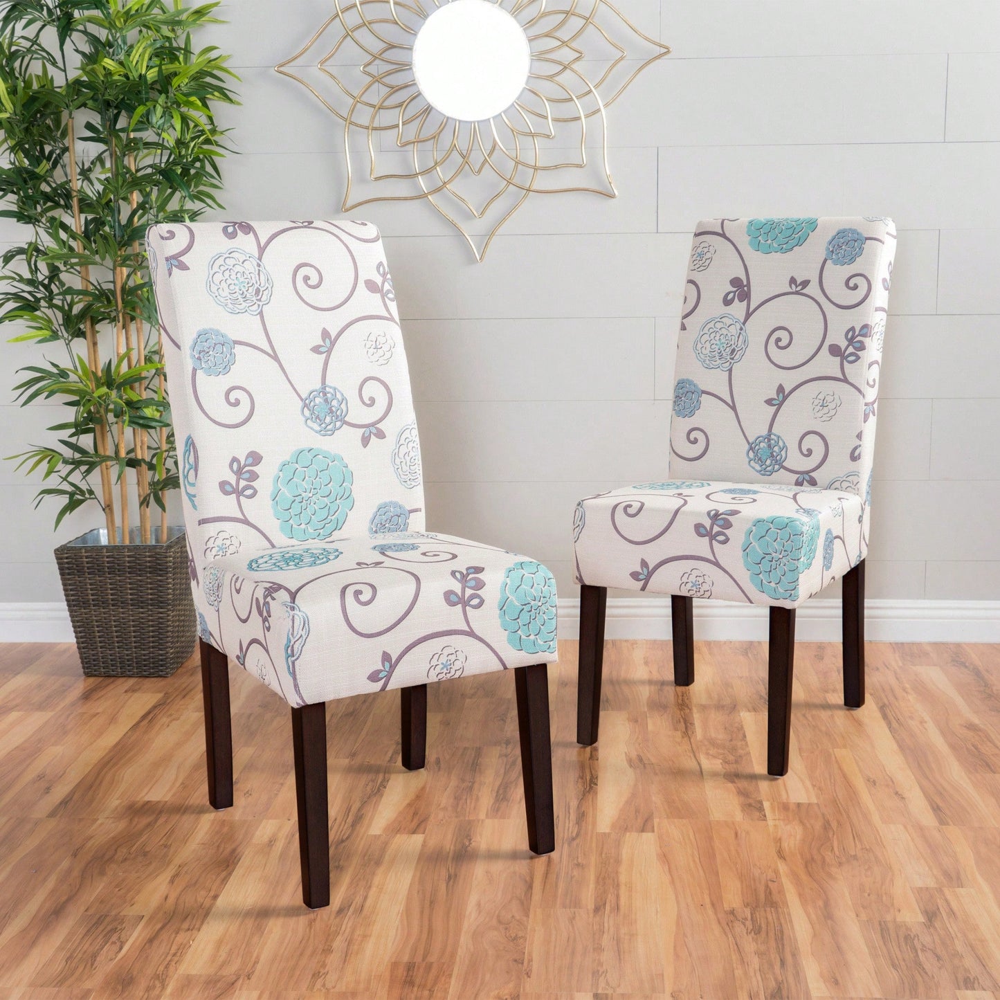 Set Of 2, Elegant Upholstered Dining Chair With Modern Design And Sturdy Frame