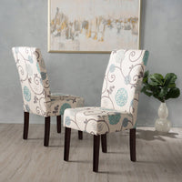 Set Of 2, Elegant Upholstered Dining Chair With Modern Design And Sturdy Frame