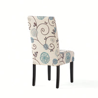 Set Of 2, Elegant Upholstered Dining Chair With Modern Design And Sturdy Frame