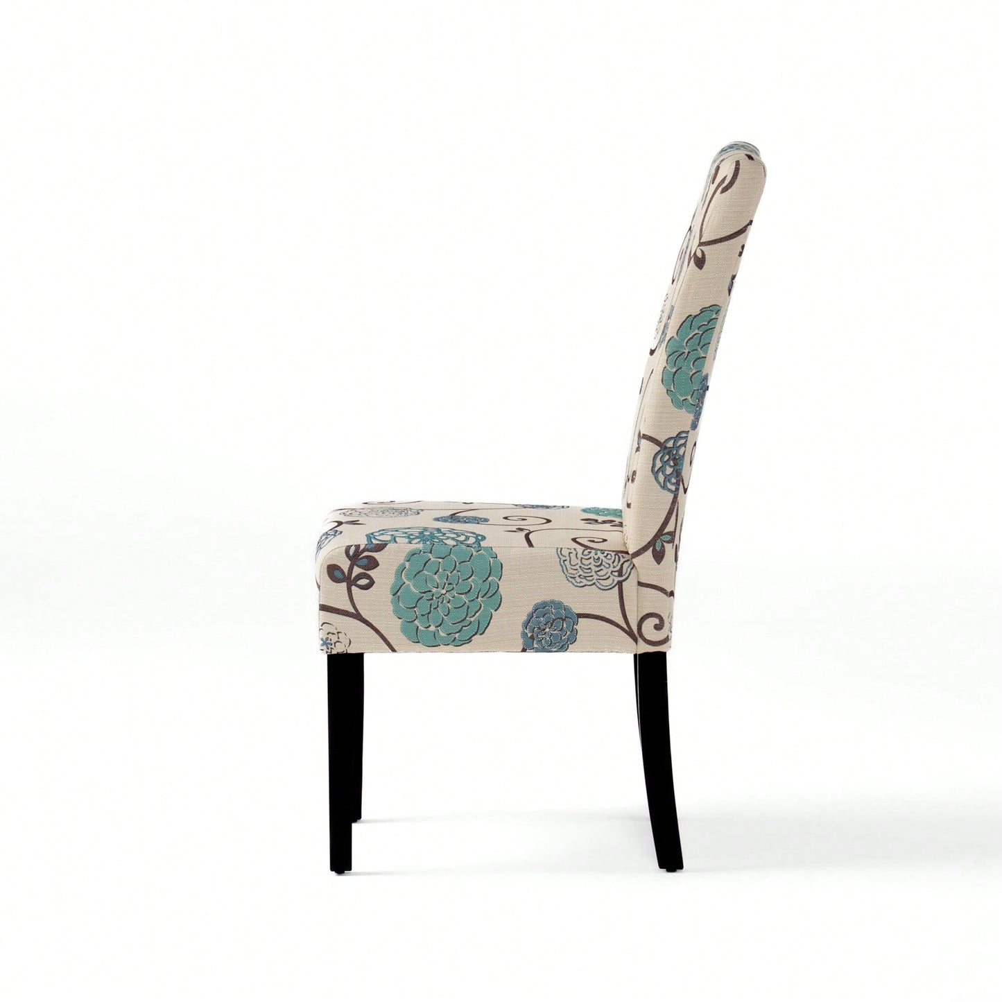 Set Of 2, Elegant Upholstered Dining Chair With Modern Design And Sturdy Frame