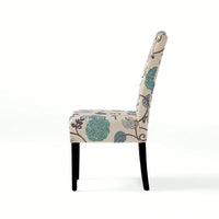 Set Of 2, Elegant Upholstered Dining Chair With Modern Design And Sturdy Frame