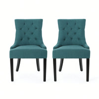 Stylish Set Of 2 Modern Dining Chairs For Home And Kitchen Decor