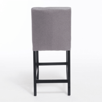Set Of 2 Modern Counter Stools With Stylish Design And Comfortable Seating
