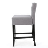 Set Of 2 Modern Counter Stools With Stylish Design And Comfortable Seating