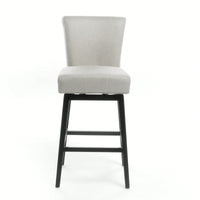 Modern Swivel Counter Stool With Adjustable Height And Stylish Design For Kitchen Or Bar Use