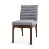 Set Of 2 Modern Upholstered Dining Chairs With Stylish Design And Comfortable Seating