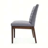 Set Of 2 Modern Upholstered Dining Chairs With Stylish Design And Comfortable Seating