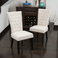 Set Of 2, Elegant Modern Dining Chair With Comfortable Upholstery And Stylish Design
