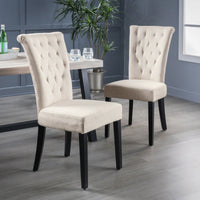 Set Of 2, Elegant Modern Dining Chair With Comfortable Upholstery And Stylish Design